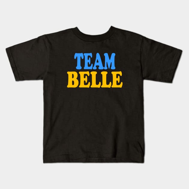 Team Belle Kids T-Shirt by TTL